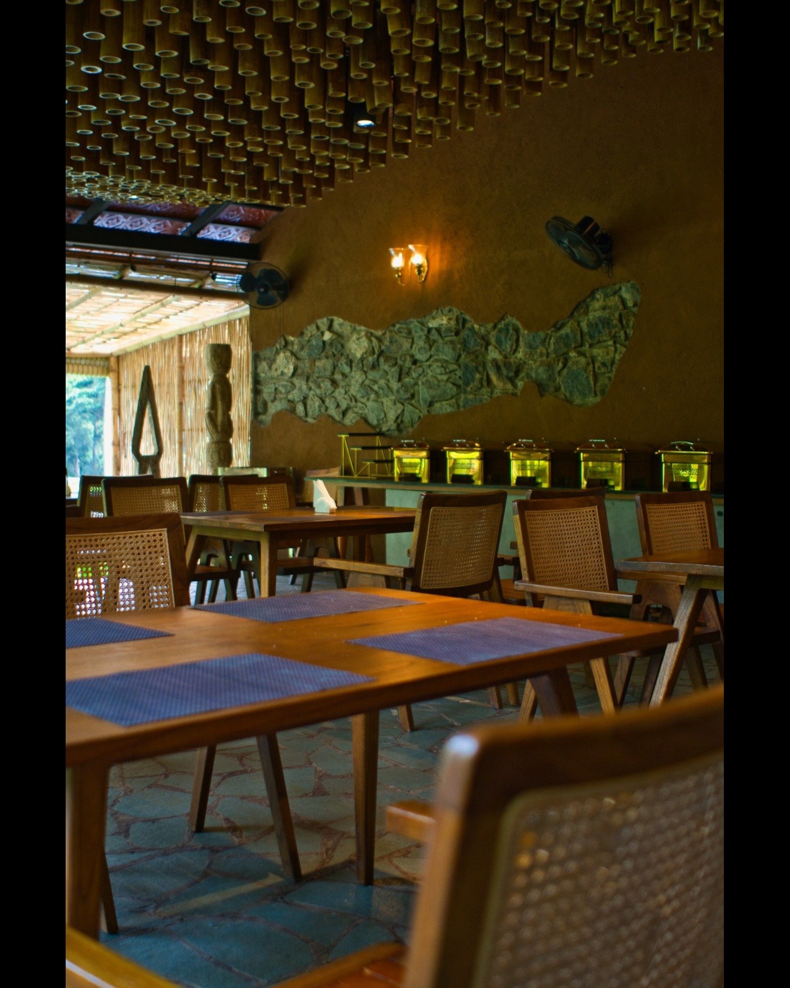 Jungle Park Resort restaurant in Wayanad